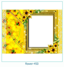 cadre photo fleur 450