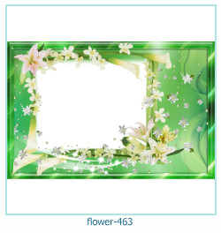 cadre photo fleur 463