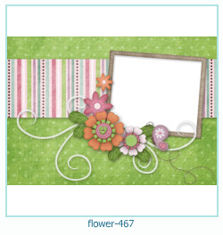 cadre photo fleur 467