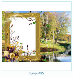 cadre photo fleur 485