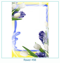 cadre photo fleur 498