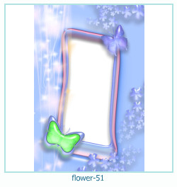 cadre photo fleur 51