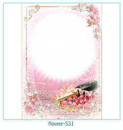 cadre photo fleur 531