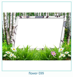 cadre photo fleur 599