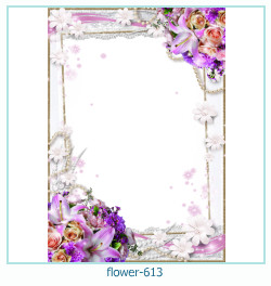 cadre photo fleur 613