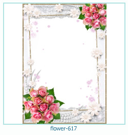 cadre photo fleur 617