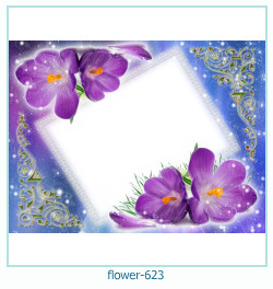 cadre photo fleur 623