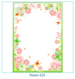 cadre photo fleur 635