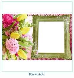 cadre photo fleur 639