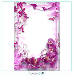 cadre photo fleur 650