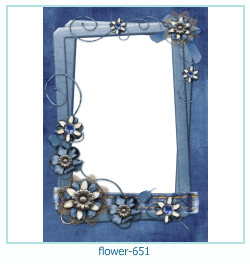 cadre photo fleur 651