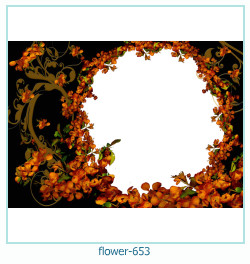 cadre photo fleur 653