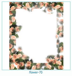 cadre photo fleur 70