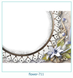 cadre photo fleur 711