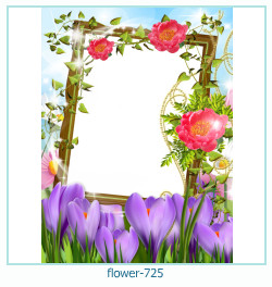 cadre photo fleur 725