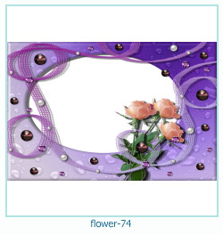 cadre photo fleur 74