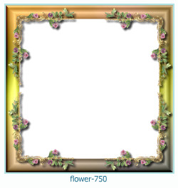 cadre photo fleur 750