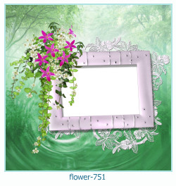 cadre photo fleur 751