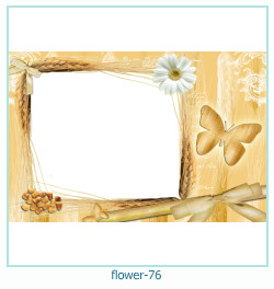 cadre photo fleur 76