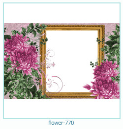 cadre photo fleur 770