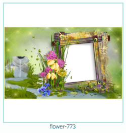 cadre photo fleur 773