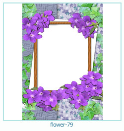 cadre photo fleur 79