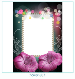 cadre photo fleur 807