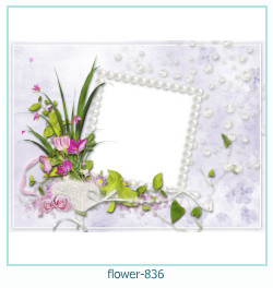 cadre photo fleur 836