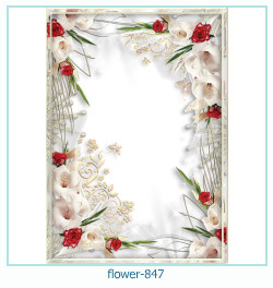 cadre photo fleur 847