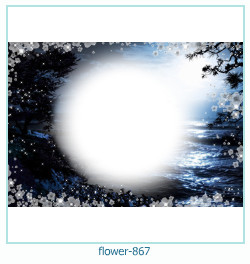 cadre photo fleur 867