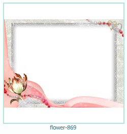 cadre photo fleur 869
