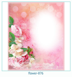 cadre photo fleur 876