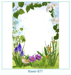 cadre photo fleur 877