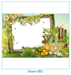 cadre photo fleur 883