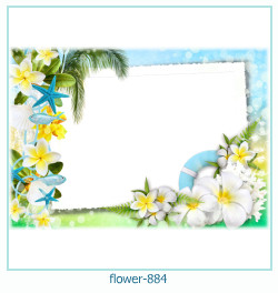 cadre photo fleur 884