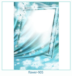 cadre photo fleur 905