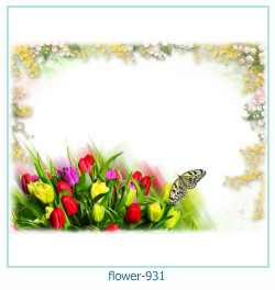 cadre photo fleur 931