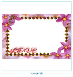 cadre photo fleur 96