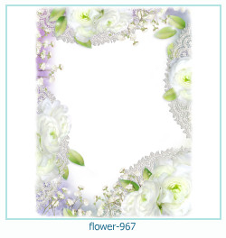 cadre photo fleur 967