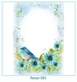 cadre photo fleur 983